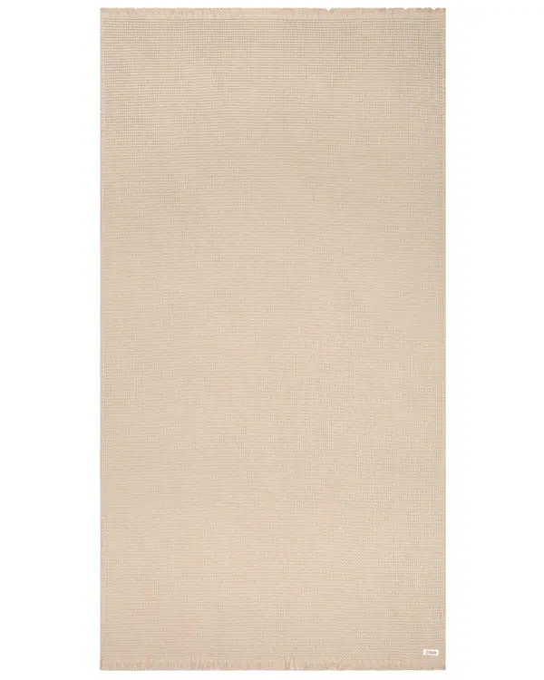 Alternative view of Micro Waffle XL Bath Bundle - Sand | Sand Cloud