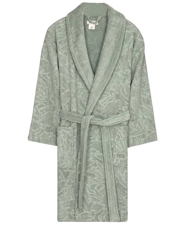 Aquatic Turtle Robe - Sage | Sand Cloud